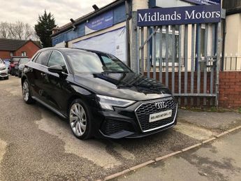 Audi A3 1.4 TFSIe 40 S line Sportback S Tronic Euro 6 (s/s) 5dr 13kWh