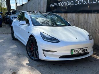 Tesla Model 3 (Dual Motor) Performance Auto 4WDE 4dr (Performance Upgrade)