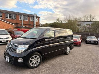 Nissan Elgrand WARRANTED MILES, 1 OWNER,8 SEATS,LEATHER