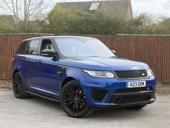 Land Rover Range Rover Sport 5.0 V8 SVR SUV 5dr Petrol Auto 4WD Euro 6 (s/s) (550 ps)