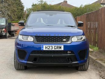 Land Rover Range Rover Sport 5.0 V8 SVR SUV 5dr Petrol Auto 4WD Euro 6 (s/s) (550 ps)
