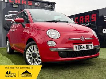 Fiat 500 1.2 Lounge Hatchback 3dr Petrol Manual Euro 6 (s/s) (69 bhp)