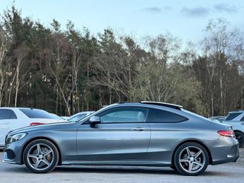 Mercedes-Benz C Class 2.0 C300 AMG Line (Premium) 7G-Tronic+ Euro 6 (s/s) 2dr