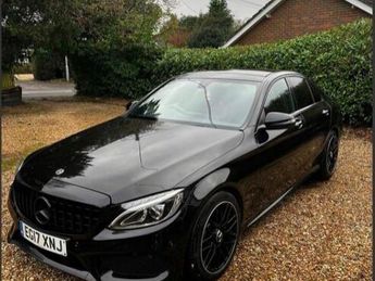 Mercedes C Class 1.6 C200d AMG Line (Premium) G-Tronic+ Euro 6 (s/s) 4dr