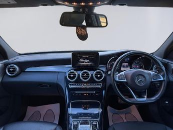Mercedes-Benz C Class 2.1 C220 BlueTEC AMG Line G-Tronic+ Euro 6 (s/s) 4dr