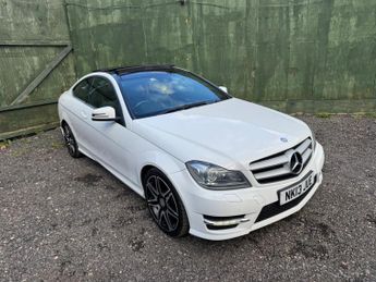 Mercedes C Class 1.6 C180 BlueEfficiency AMG Sport Plus G-Tronic+ Euro 5 (s/s) 2d