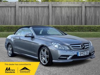Mercedes E Class 1.8 E250 BlueEfficiency Sport Edition 125 Cabriolet G-Tronic+ Eu