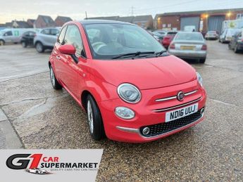 Fiat 500 1.2 Lounge Hatchback 3dr Petrol Manual Euro 6 (s/s) (69 bhp)
