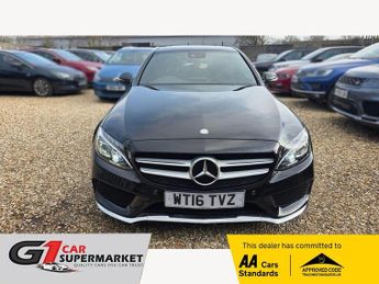 Mercedes-Benz C Class 2.1 C250d AMG Line (Premium Plus) 7G-Tronic+ Euro 6 (s/s) 4dr