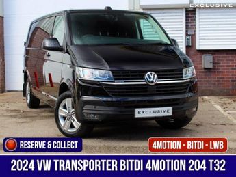 Volkswagen Transporter 2.0 BiTDI T32 Highline Panel Van 5dr Diesel DSG 4Motion LWB Euro