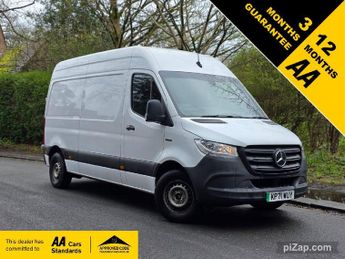 Mercedes-Benz eSprinter 55kWh Progressive Auto FWD L2 H2 5dr 20kW Charger