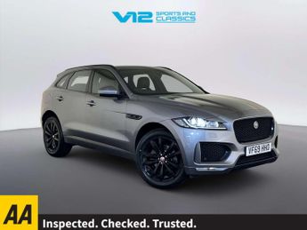 Jaguar F-PACE 2.0 D180 Chequered Flag SUV 5dr Diesel Auto AWD Euro 6 (s/s) (18