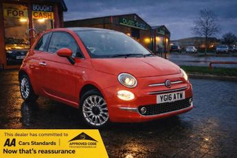 Fiat 500 1.2 Lounge Euro 6 (s/s) 3dr