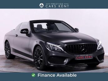 Mercedes C Class 2.0 C200 AMG Line Cabriolet 2dr Petrol Manual Euro 6 (s/s) (184 