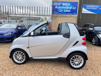 Smart fortwo 1.0 MHD Passion Cabriolet SoftTouch Euro 5 (s/s) 2dr