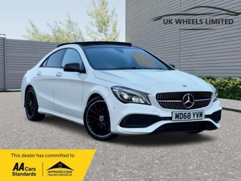Mercedes CLA 1.6 CLA200 AMG Line Night Edition (Plus) Coupe 7G-DCT Euro 6 (s/