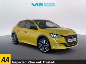 Peugeot E-208 50kWh GT Hatchback 5dr Electric Auto (7.4kW Charger) (136 ps)