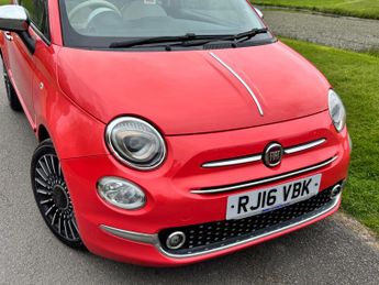 Fiat 500 1.2 Lounge Euro 6 (s/s) 3dr