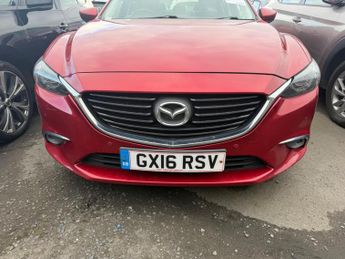 Mazda 6 2.2 SKYACTIV-D Sport Nav Saloon 4dr Diesel Manual Euro 6 (s/s) (