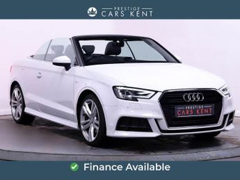 Audi A3 1.5 TFSI CoD 35 S line Convertible 2dr Petrol Manual Euro 6 (s/s