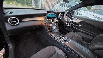 Mercedes-Benz C Class 2.0 C300d AMG Line (Premium) G-Tronic+ Euro 6 (s/s) 2dr