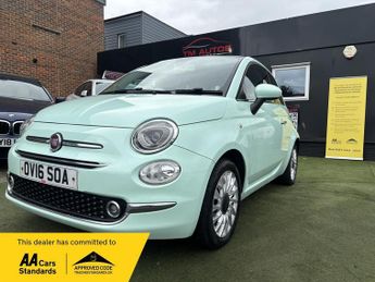 Fiat 500 1.2 Lounge Euro 6 (s/s) 3dr