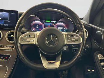 Mercedes-Benz C Class 2.0 C300e 13.5kWh AMG Line Edition Estate 5dr Petrol Plug-in Hyb