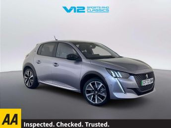 Peugeot E-208 50kWh GT Hatchback 5dr Electric Auto (7.4kW Charger) (136 ps)