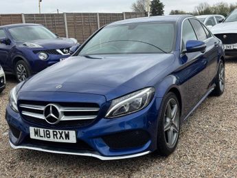 Mercedes-Benz C Class 2.1 C220d AMG Line G-Tronic+ Euro 6 (s/s) 4dr