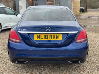 Mercedes-Benz C Class 2.1 C220d AMG Line G-Tronic+ Euro 6 (s/s) 4dr