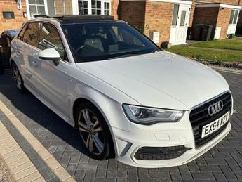 Audi A3 2.0 TDI S line Sportback Euro 6 (s/s) 5dr