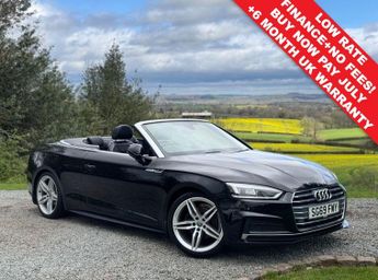 AUDI A5 CABRIOLET 2.0 TFSI 40 S line Convertible 2dr Petrol S Tronic Euro 6 (s/s) 