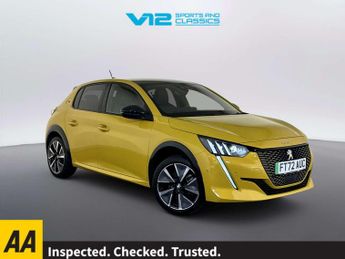 Peugeot 208 50kWh GT Hatchback 5dr Electric Auto (7.4kW Charger) (136 ps)