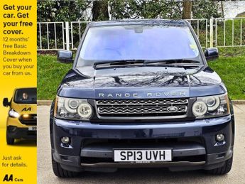 Land Rover Range Rover Sport 3.0 SD V6 HSE Black Auto 4WD Euro 5 5dr