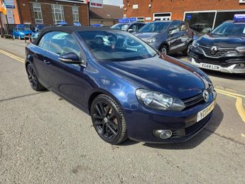 Volkswagen Golf TDi 2.0 TDI BlueMotion Tech GT Cabriolet DSG Euro 5 (s/s) 2dr
