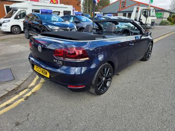 Volkswagen Golf 2.0 TDI BlueMotion Tech GT Cabriolet DSG Euro 5 (s/s) 2dr