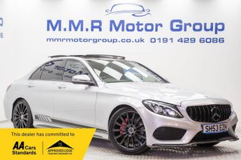 Mercedes C Class 2.1 C220d AMG Line (Premium) 7G-Tronic+ Euro 6 (s/s) 4dr