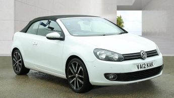 Volkswagen Golf TDi 2.0 TDI BlueMotion Tech GT Cabriolet Euro 5 (s/s) 2dr