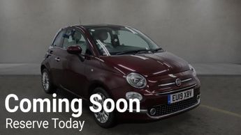 Fiat 500 1.2 Lounge Hatchback 3dr Petrol Manual Euro 6 (s/s) (69 bhp)
