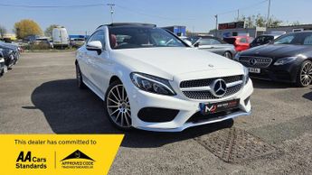 Mercedes C Class 2.1 C220d AMG Line (Premium Plus) G-Tronic+ Euro 6 (s/s) 2dr