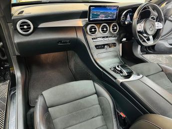 Mercedes-Benz C Class 2.0 C220d AMG Line (Premium) Cabriolet G-Tronic+ Euro 6 (s/s) 2d