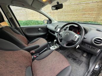 NISSAN NOTE 1.6 16V n-tec Hatchback 5dr Petrol Auto Euro 4 (110 ps) 12 MONTH