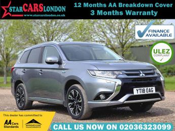 Mitsubishi Outlander 2.0h 12kWh 3h CVT 4WD Euro 6 (s/s) 5dr