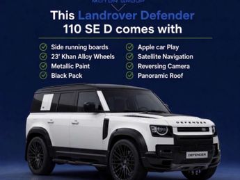 Land Rover DEFENDER 2.0 Defender SE D Auto 4WD 5dr