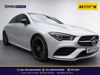 Mercedes CLA 2.0 CLA220d AMG Line Night Edition (Premium Plus) Coupe 8G-DCT E