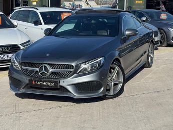 Mercedes-Benz C Class 2.1 C220d AMG Line (Premium) G-Tronic+ Euro 6 (s/s) 2dr