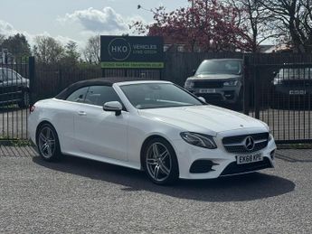 Mercedes E Class 2.0 E220d AMG Line (Premium) Cabriolet G-Tronic+ Euro 6 (s/s) 2d