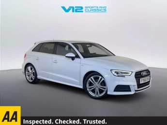 Audi A3 1.4 TFSI CoD S line Sportback 5dr Petrol S Tronic Euro 6 (s/s) (