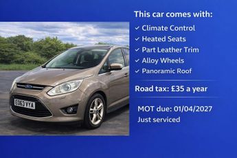 Ford C Max 1.6 TDCi Titanium X Euro 5 5dr