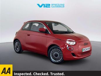 Fiat 500 42kWh RED Hatchback 3dr Electric Auto (118 ps)